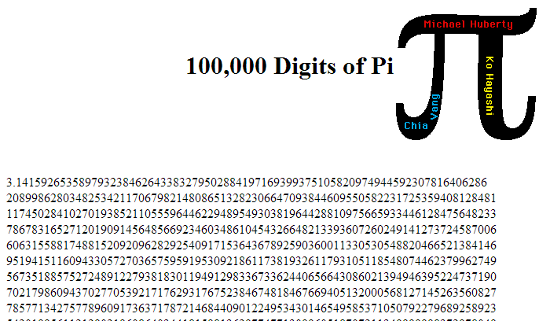 100-pi-digits